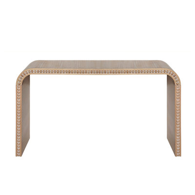 Natural Wood  Console Table