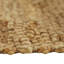 Abram Solid Colour Jute / Sisal Hand Woven Area Rug-20384280