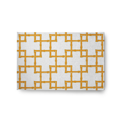 Nishi Chenille Geometric Indoor Rug