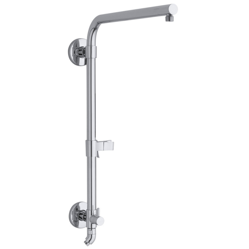 Hydrorail -R Beam Column Shower Panels, Polished Chrome