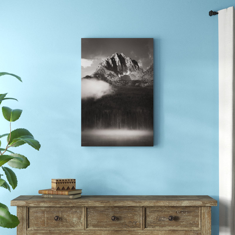 Little Redfish Lake Mist I 1 Piece Wall Art on Canvas, 91cm H x 61cm W x 3.8cm D