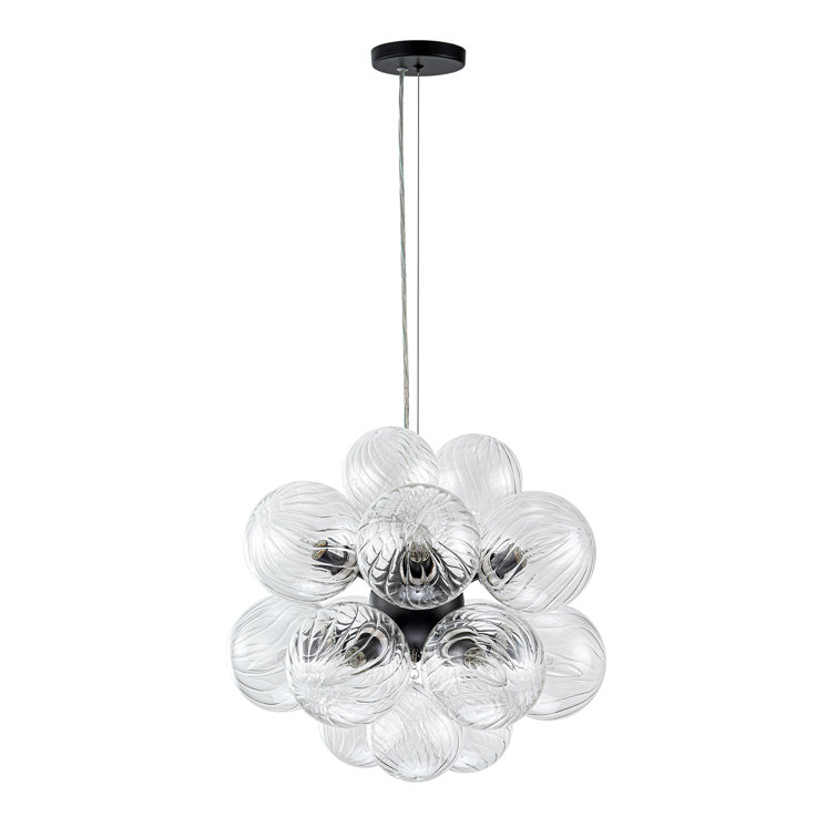 Mablean 12 - Light Dimmable Sputnik Sphere Chandelier