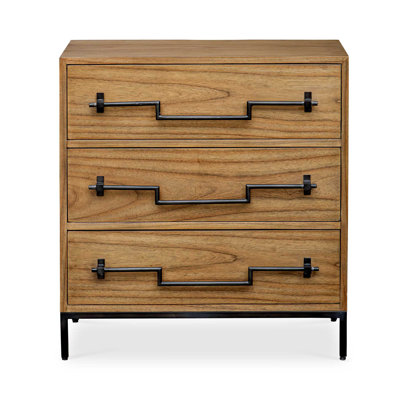 Commode d'appoint en bois naturel Uttermost Jory