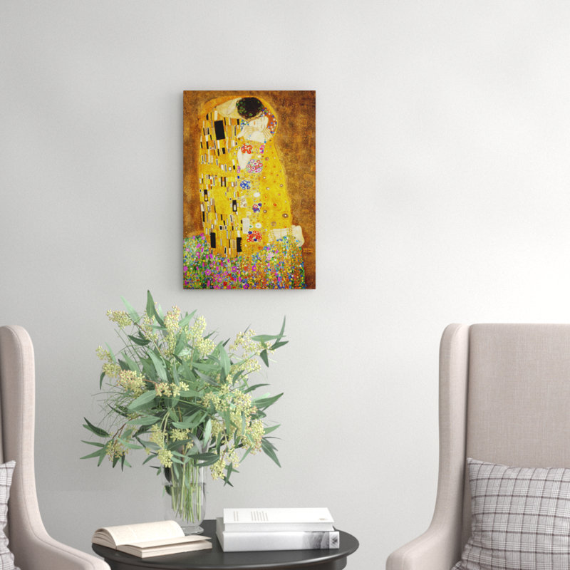 Gustav Klimt - Wrapped Canvas Painting, 50cm H x 35cm W