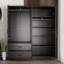Armoire double avec 4 portes minces et 2 tiroirs! -105840229
