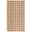 Tapis géométrique en jute tissé à la main-197909140