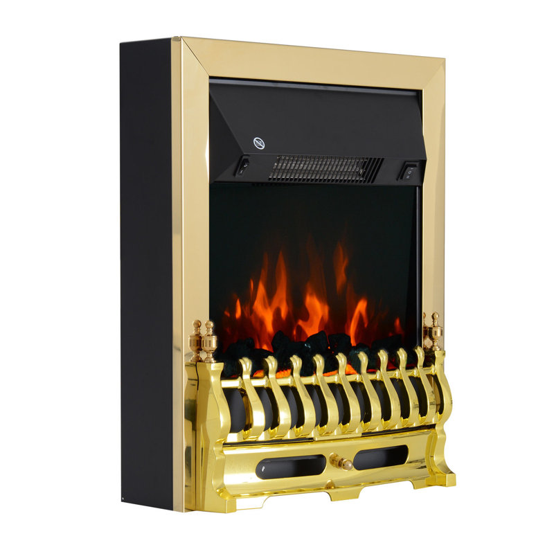 Symple Stuff 48.2cm W Electric Stove with, Gold