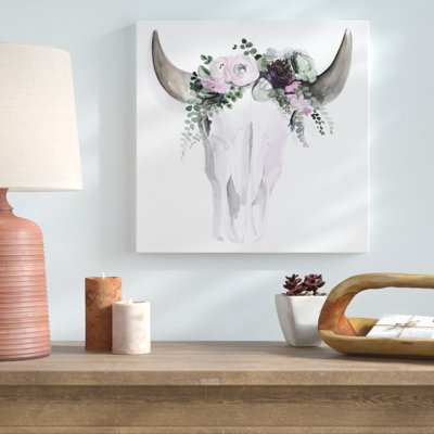 Bohemian Horns I by Jennifer Paxton Parker - Wrapped Canvas Painting