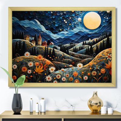 Village français dans les Alpes Bezatt IV - Reproduction