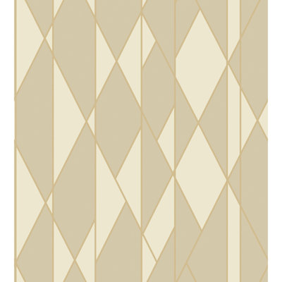 Oblique Geometric Wallpaper Roll