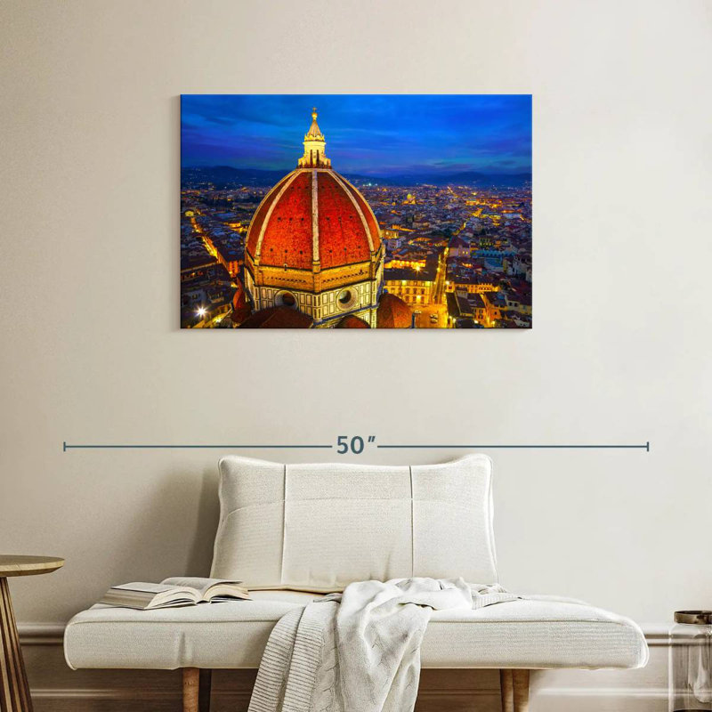 Lumières en dôme Nicci Duomo Di Firenze, H 24 po x l 36 po
