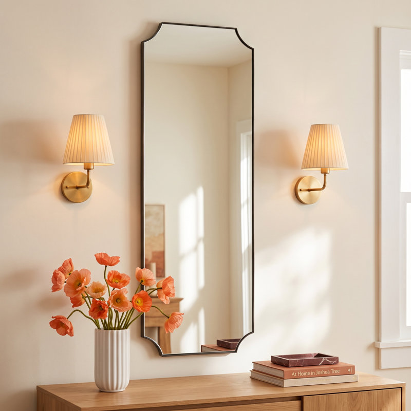 Alvy Metal Irregular Wall Mirror