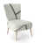 Abstract Gray Polyester Blend 11 selected