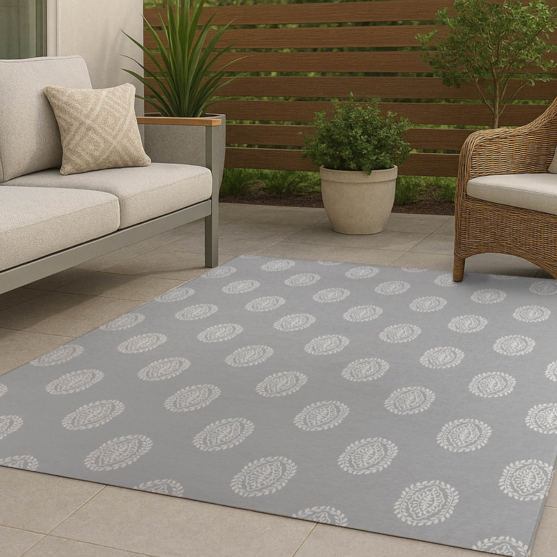 Maddy Non Slip Outdoor Rug, Rectangle 3' x 5'