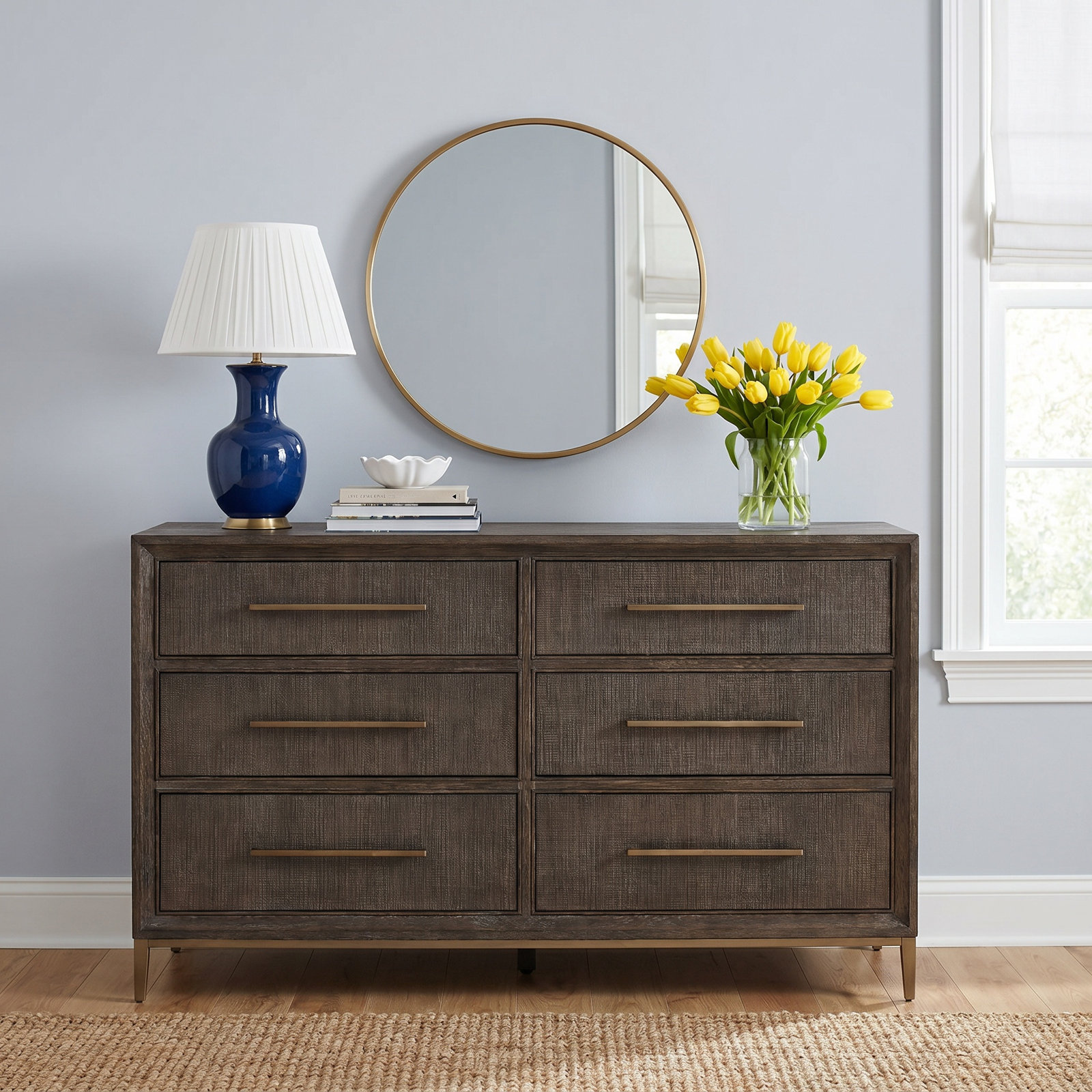 Saratoga 6 - Drawer Double Dresser