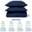 Lightweight Summer Bedspreads - 3 Piece Oversized Quilt Set - Reversible Coverlet Set - Queen Size-123016128-123016140