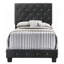 Lit simple chic noir pour chaque espace