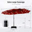 Yuliana 4m Market Parasol-1327892969