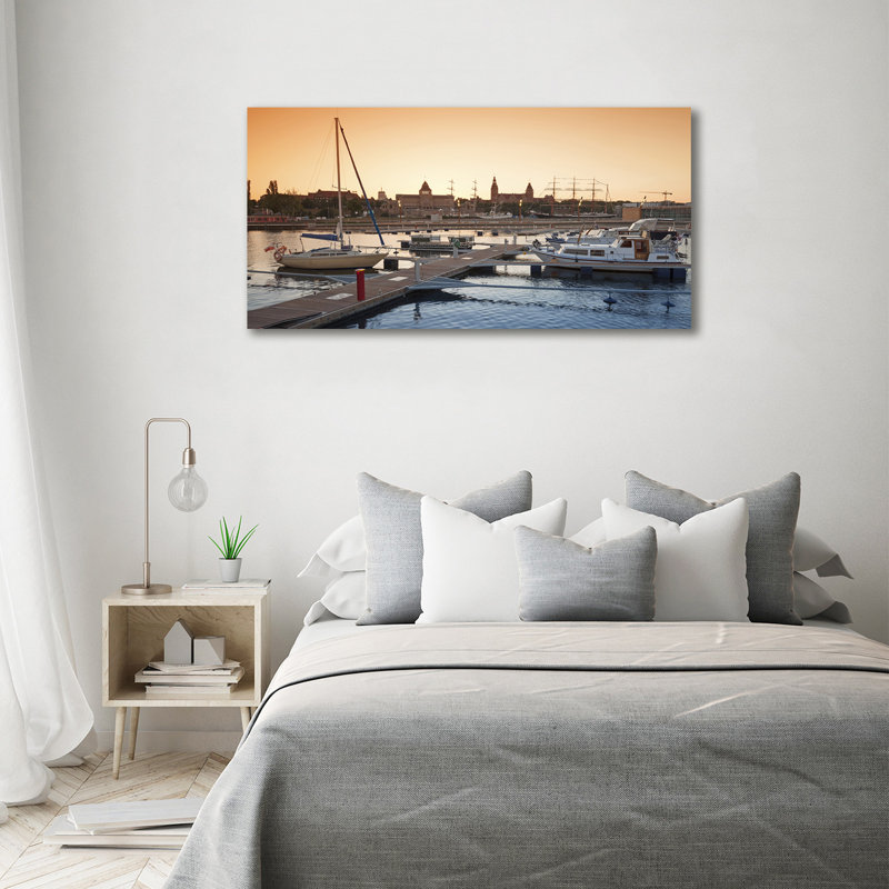 Szczecin Poland - Wrapped Canvas Print