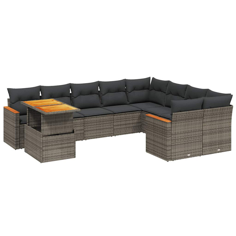 Ensemble de canapé de jardin Vidaxl