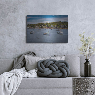 Breakwater Bay 'Carvers Harbor' by Rick Berk Metal Wall