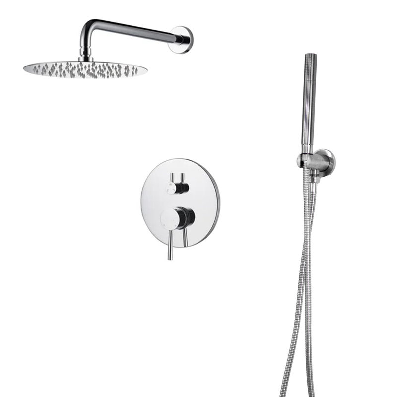 Mackenzie All-In-One Kit with Rough in-Valve, Polished Chrome