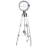 Chaplin 73.5'' H Metal Floor Clock with Adjustable Chime Volume