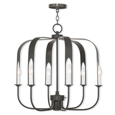 Ameia 5 - Light Dimmable Geometric Chandelier