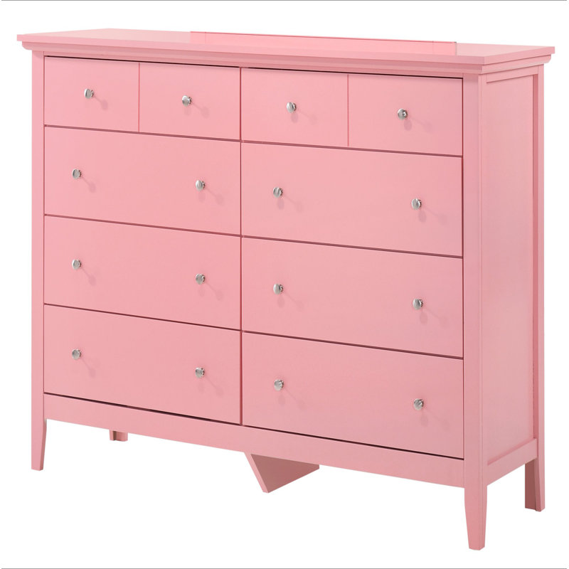 Charmante commode décontractée rose, Rose