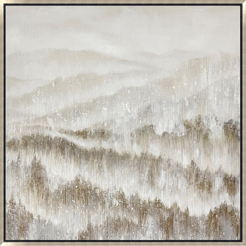 Layered Pines II Canvas Wall Art
