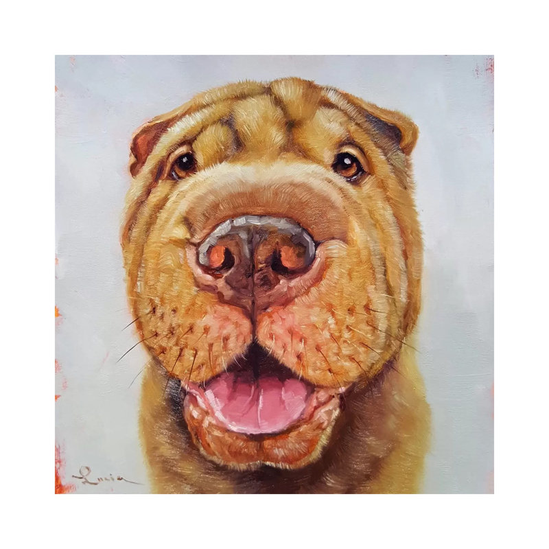 Follow Your Nose VI by Lucia Heffernan - Wrapped Canvas Print, 30.48 cm H x 30.48 cm W