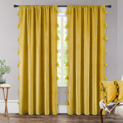 Room Darkening Curtains / Drapes Pair