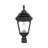  Black 1 -Light 25.63" H Solar Powered Lantern Head