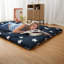 Matelas de futon japonais à motif floral-105501670