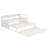 Vroman Twin XL Wooden Daybed with Trundles, Storage Cubbies, Light for Free and USB Charging-782962757