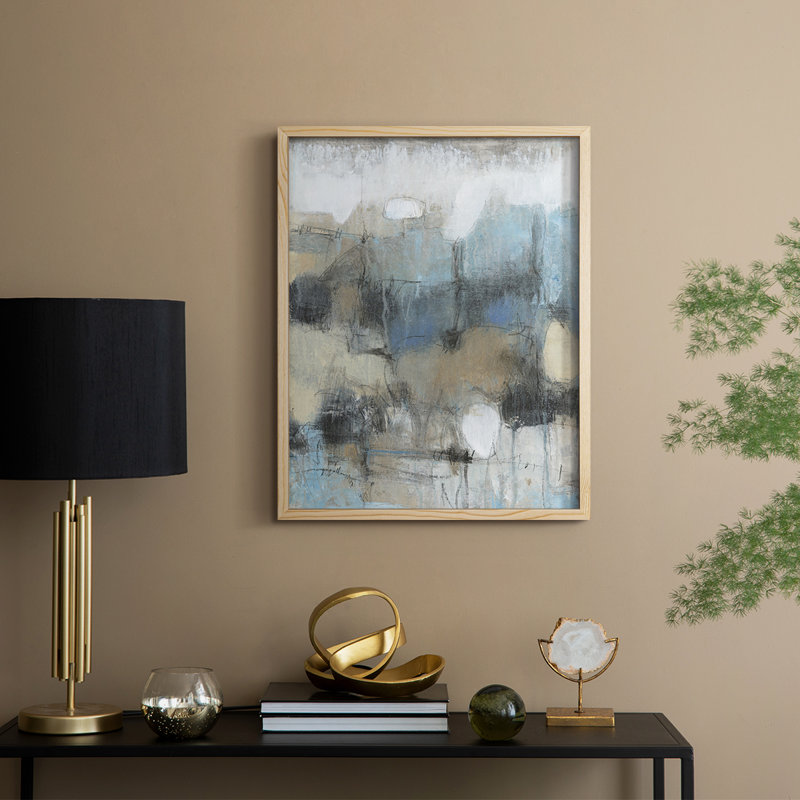 «In the Moment II», reproduction encadrée - bois massif, H 21 po x l 17 po