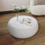 Table basse moderne en marbre avec plateau tambour en cuir pour meubles de salon-129682108-129682110