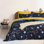 Ensemble de housse de couette réversible  Space Rocket
