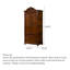 Petite armoire en merisier de style américain