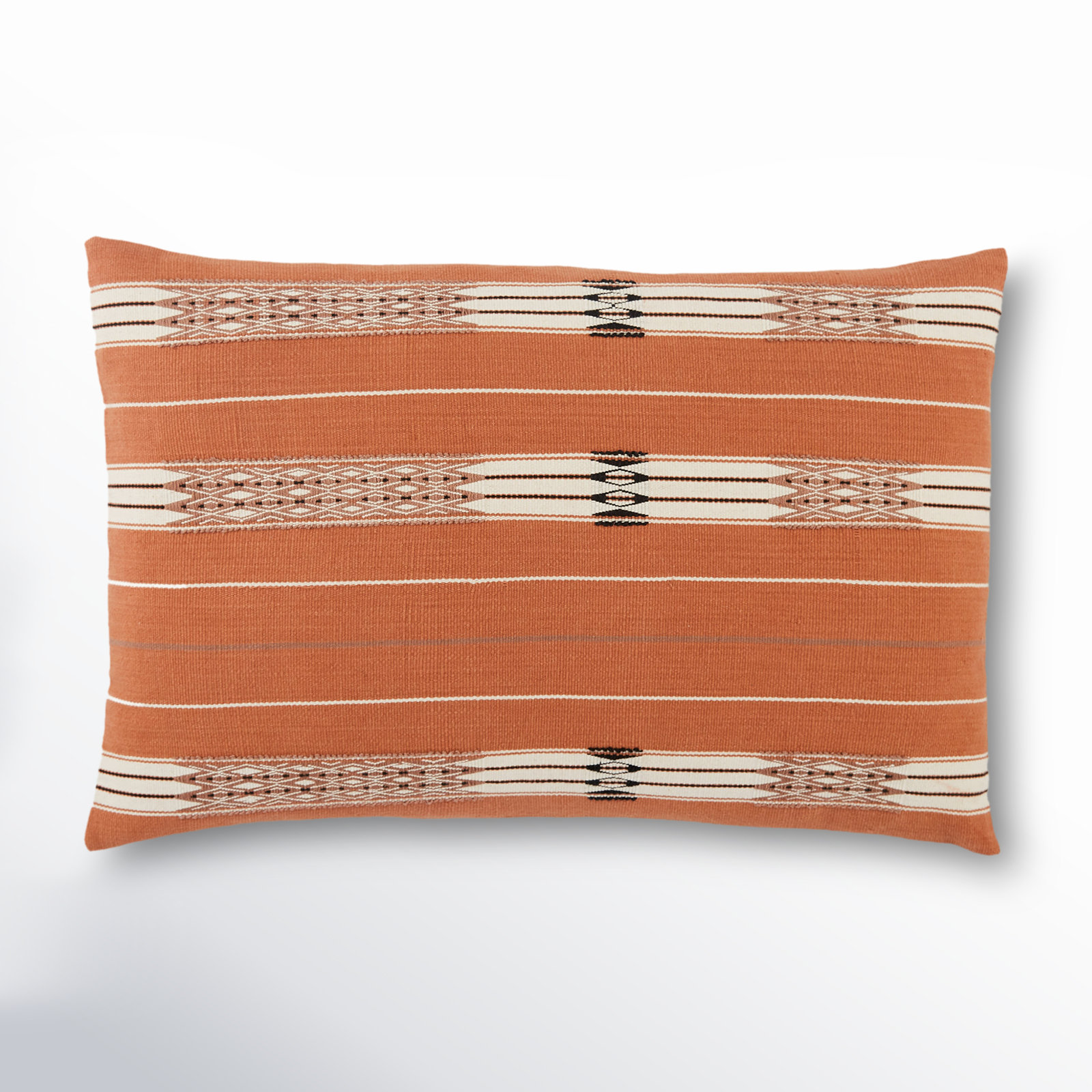 Dixon Embroidered Lumbar Pillow Cover