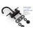Oil Rubbed Bronze 2 Handles Bathroom Faucet For 2/3 Hole Rv Sink. Modern Style. Solid Brass Plastic Body, Stainless Steel Handles. 30 Minutes Unfussy Installation Steps Convenient Configuration-121597080