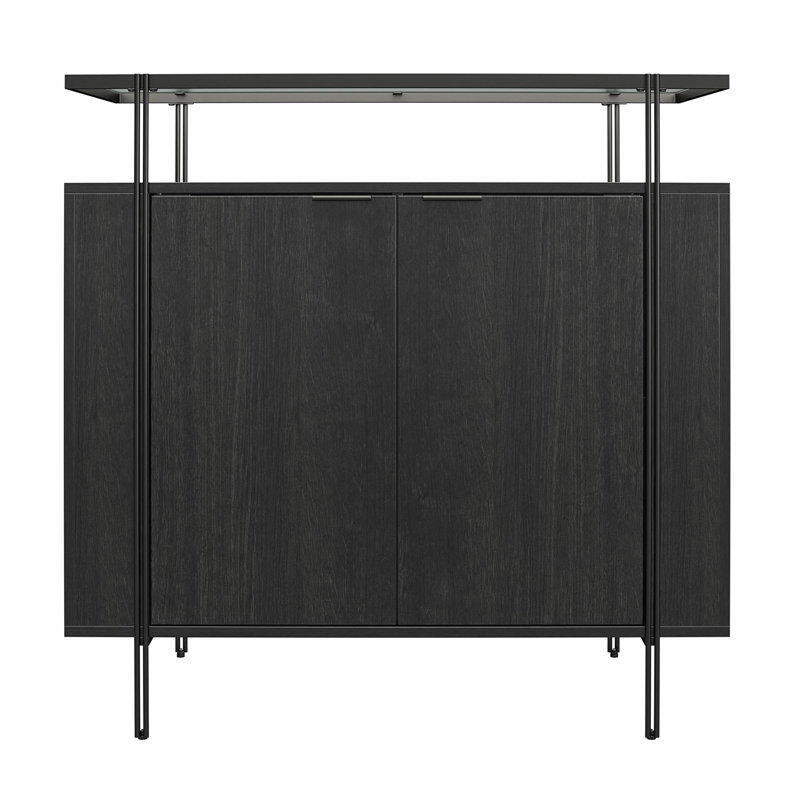 Wainwright 91 cm Steel Bar Cabinet Bar Cabinet