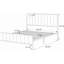 Structure de lit tapissier pour grand lit-1019343935
