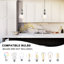 Mincey 1- Light Kitchen Island Teardrop Pendant