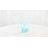 Hospers Cole And Grey Glass Ombre Coral Decorative Sculpture With Clear Rectangle Base