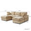 Canapé modulaire 5 pièces Kessi-1656146408