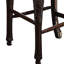 Cherry Counter Height Stools with Nailhead Trim (Set of 2)