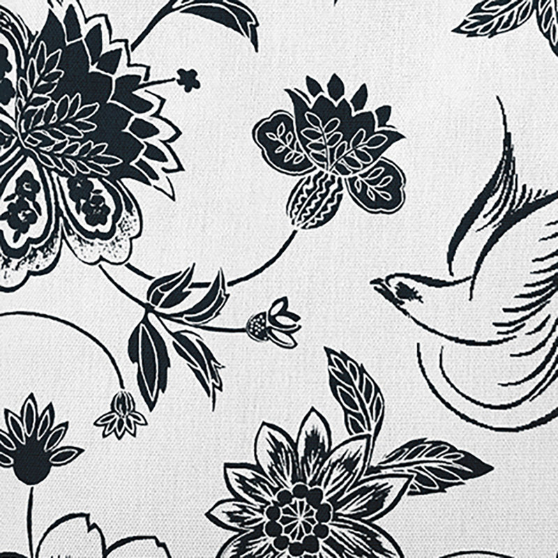  Housse et insert de coussin décoratif en polyester, Noir, 20 po x 20 po
