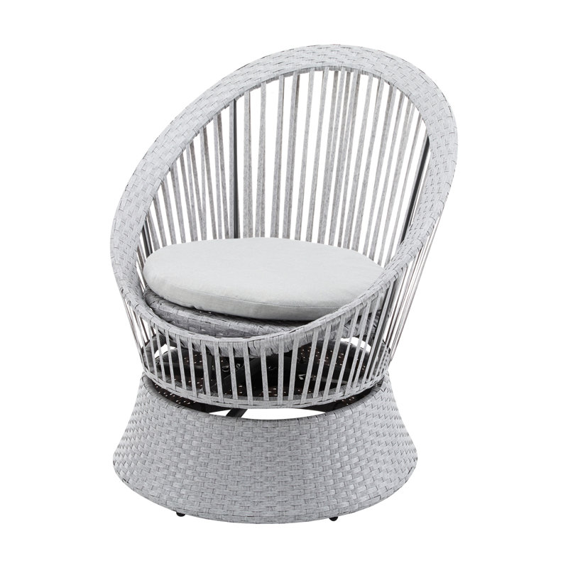 Fauteuil contemporain contemporain en fer et en polyéthylène Haut, pratique pour le rangement