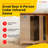 Heatwave 6-Person Cedar Infrared Sauna with 10 Carbon Heaters